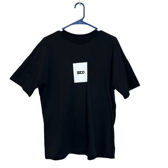 Zedd‎ x Vitaly Box Logo Tee T-Shirt Short Sleeve Crew Neck Men’s size S Cotton - Picture 1 of 8